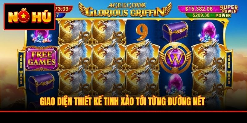 Giao diện thiết kế tinh xảo tới từng đường nét
